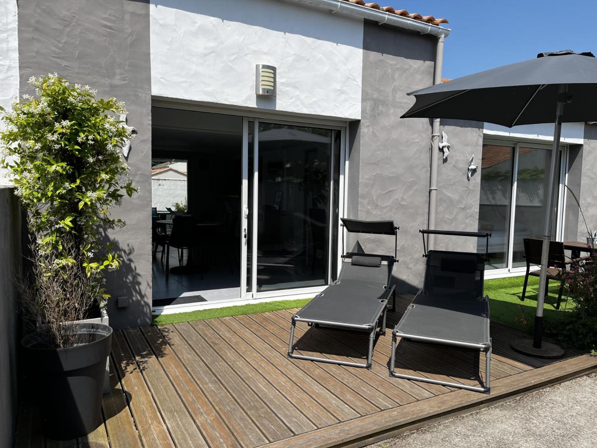 La Tranquilite Bleue - Maison Avec Parking Cloture Les Sables-dʼOlonne Exterior foto
